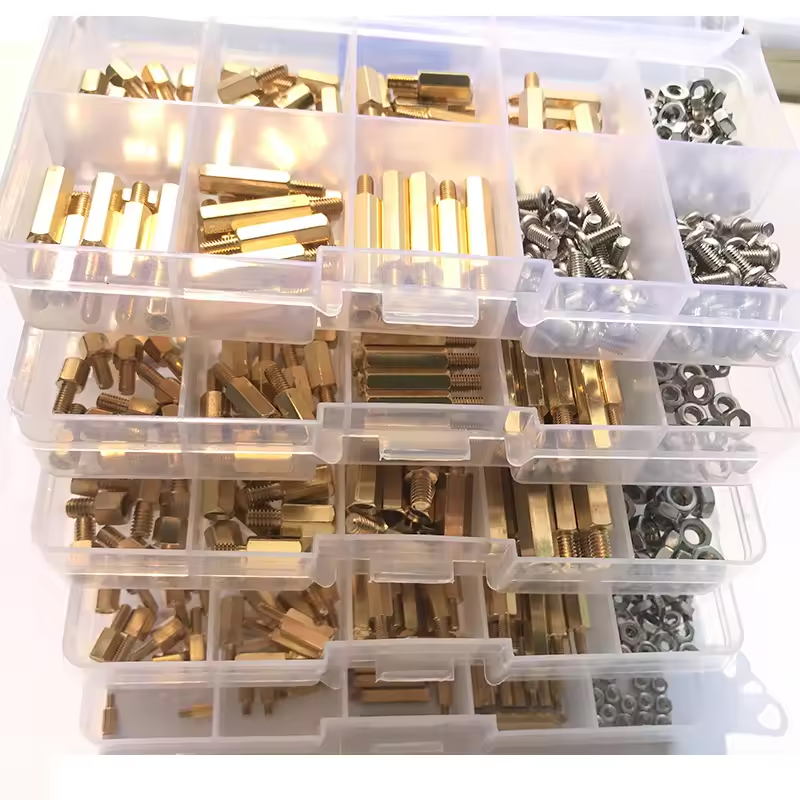 Avstandstykker Messing Sekskant