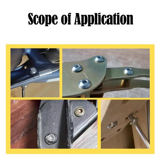 Maskinskrue Avrundet M2-M6