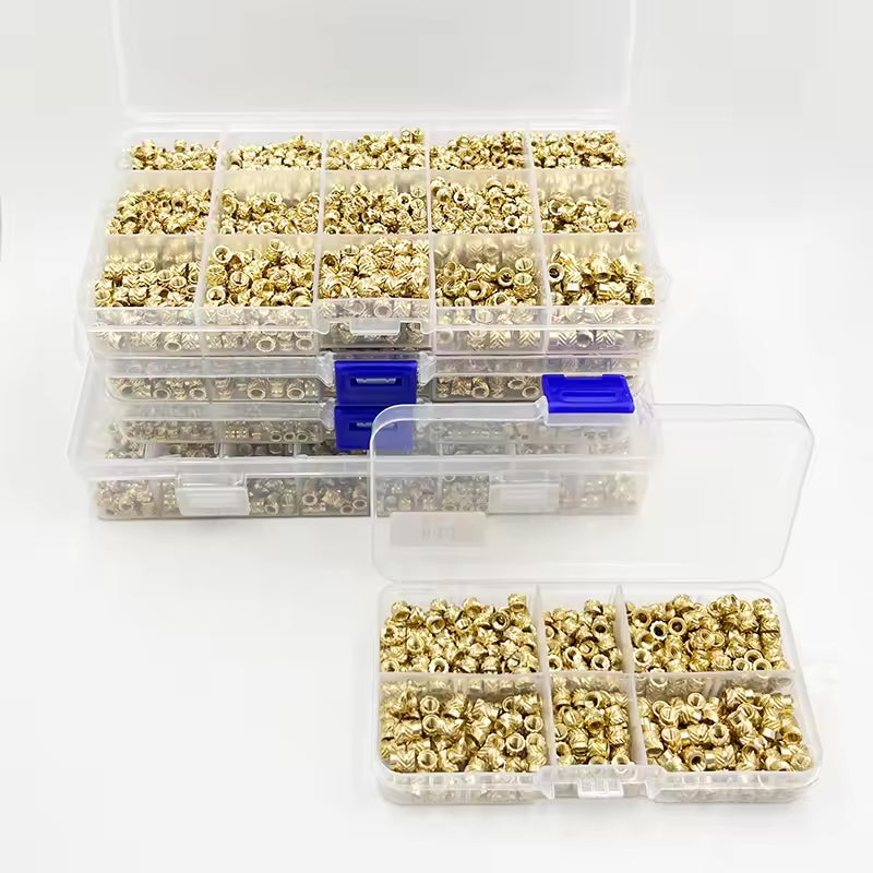 Threaded Inserts - Gjengeinnsats 3d print M2-M6