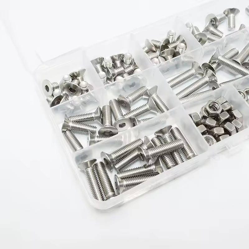 Maskinskrue Forsenket M2-M6