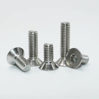 Maskinskrue Forsenket M2-M6