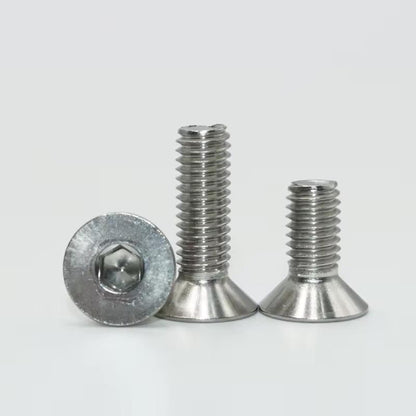 Maskinskrue Forsenket M2-M6