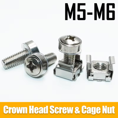 Rackmutter M5-M6