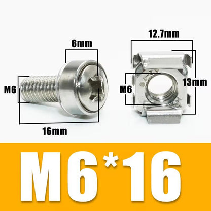 Rackmutter M5-M6