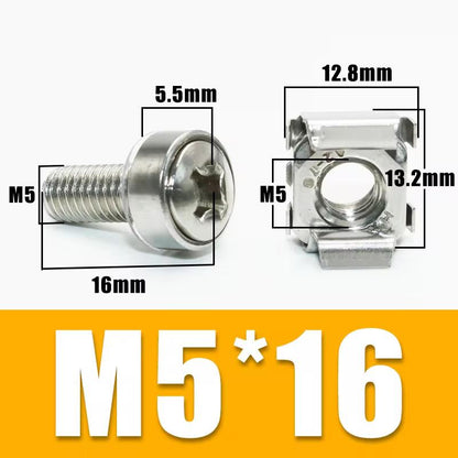 Rackmutter M5-M6